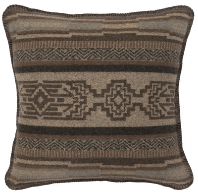 Lodge Lux Wool Blend Throw Pillow