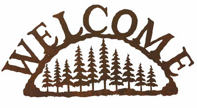 Pine Forest Welcome Sign