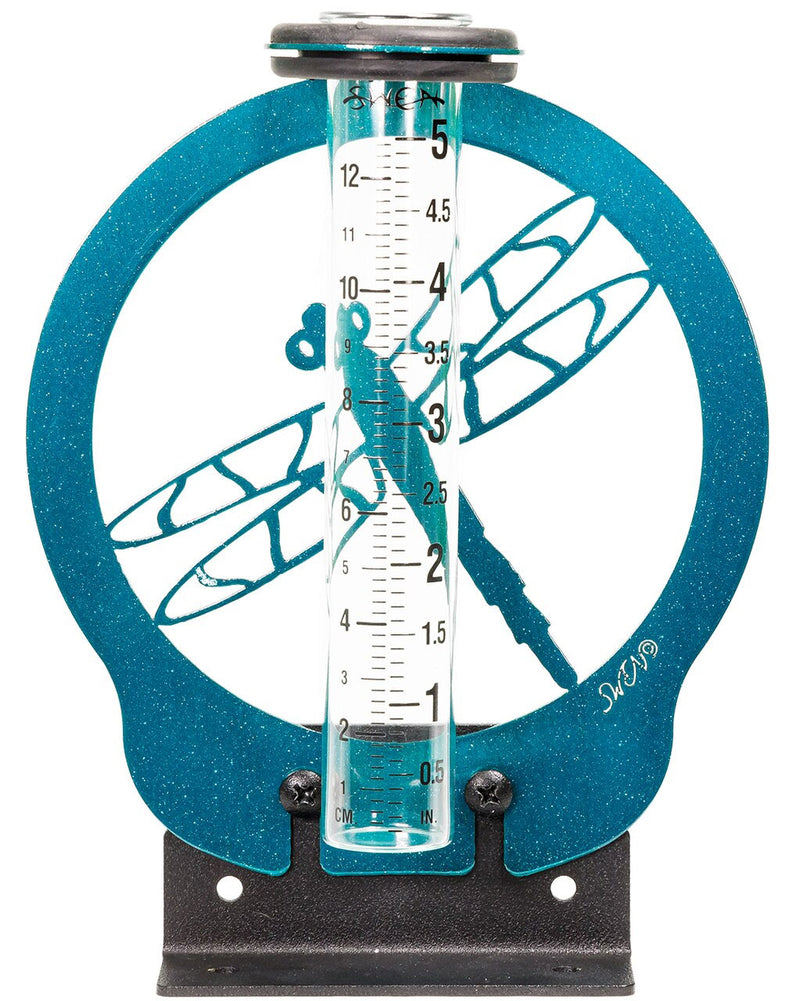 Dragonfly Rain Gauge Deck Mount