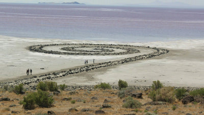 Utah Spiral Jetty Rozel Point Great Salt Lake
