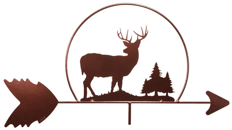 Buck Deer with Pines Weathervane top design only.