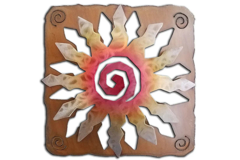 12 Point Southwest Sun Cut-Out Metal Wall Decor – Inspired by the Outdoors
