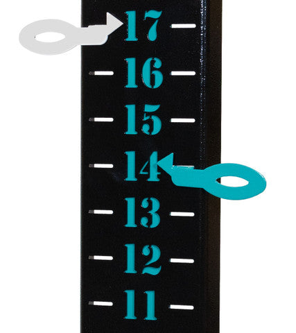 Tropical Oasis Metal Lawn Scoreboard