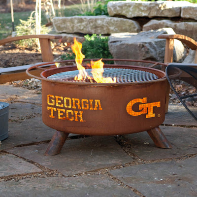 Collegiate Georgia Tech Outdoor Fire Pit