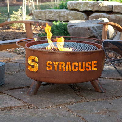 Collegiate Syracuse University (Orange) Outdoor Fire Pit