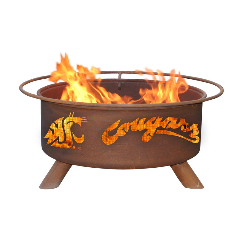 Collegiate Washington State Cougars Outdoor Fire Pit