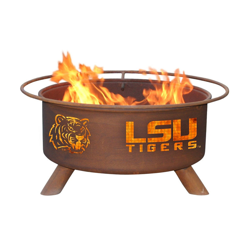 Collegiate LSU Tigers Outdoor Fire Pit