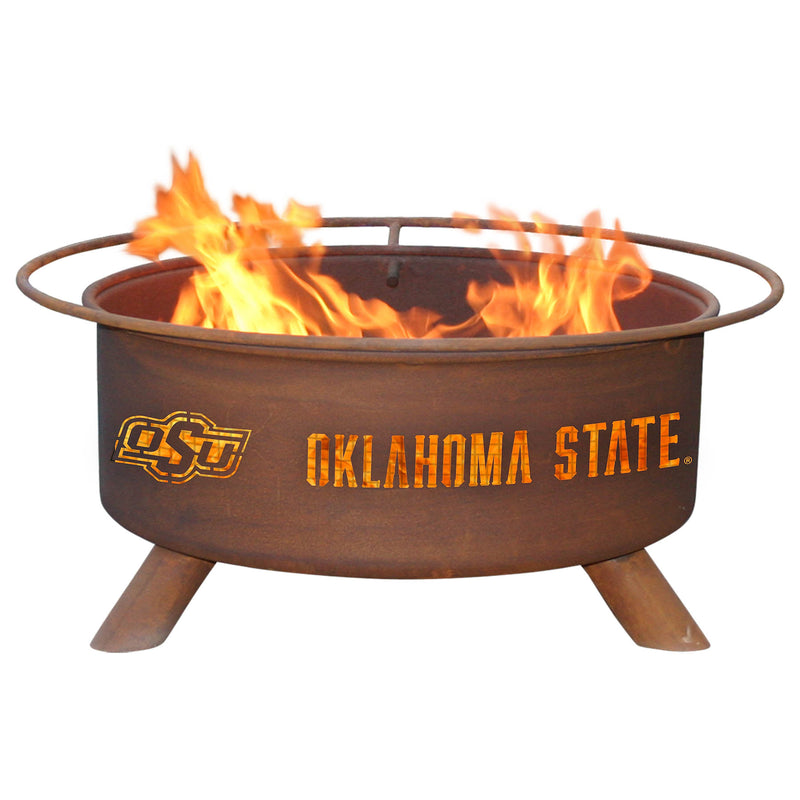 Collegiate Oklahoma State Outdoor Fire Pit