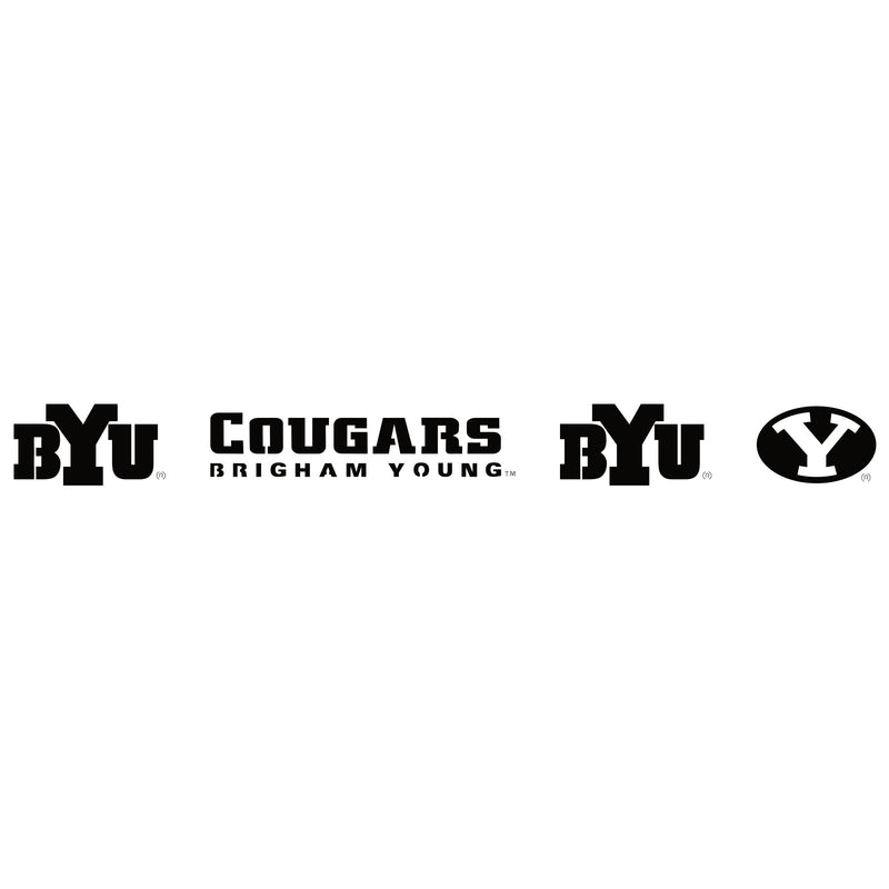 Collegiate BYU Cougars Outdoor Fire Pit