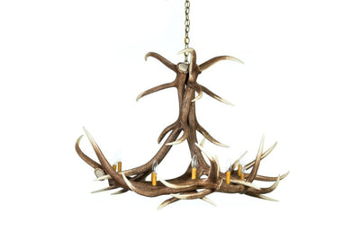 Elk 6 Antler Reproduction Chandelier