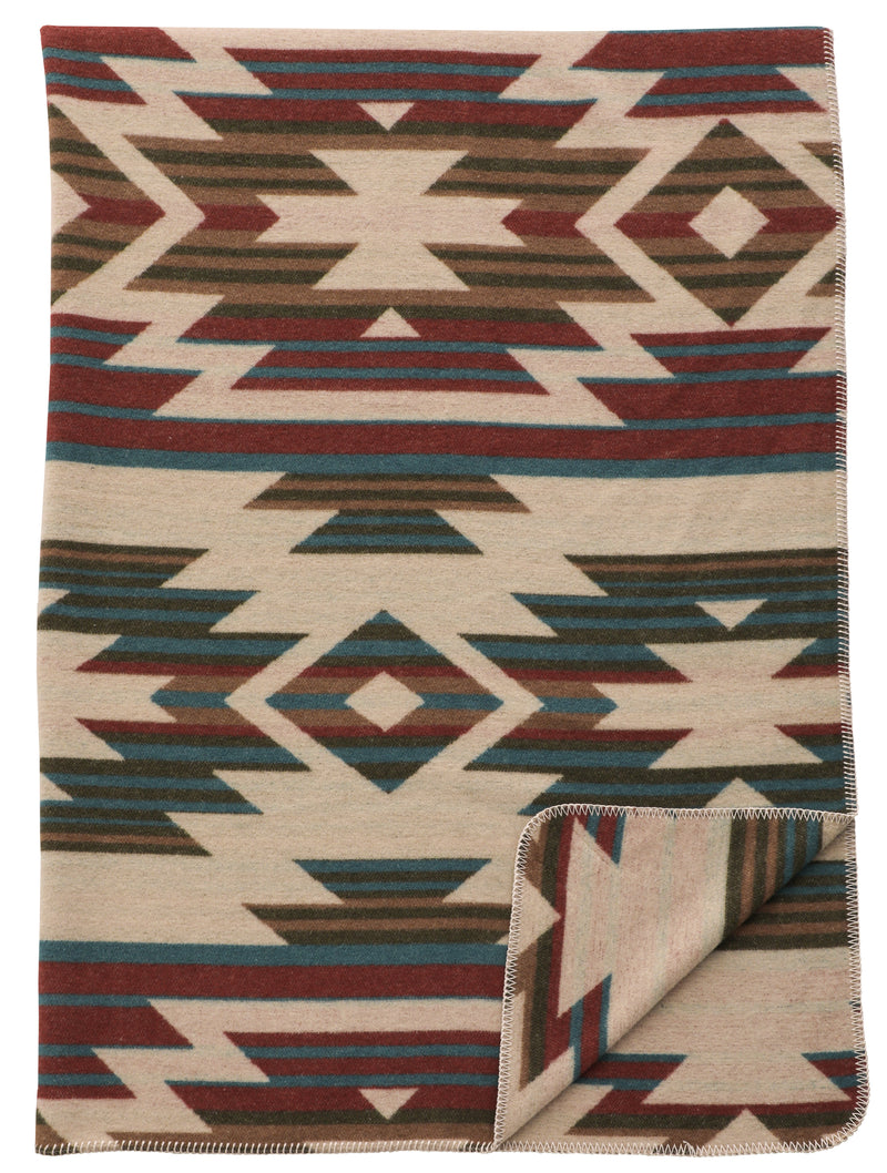 Puesta Del Sol Wool Blend Throw