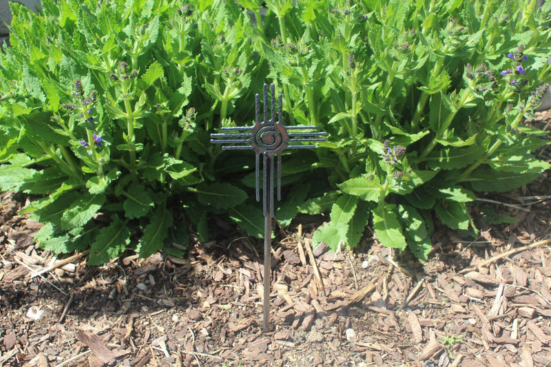 New Mexico Zia Cross Plant Stake