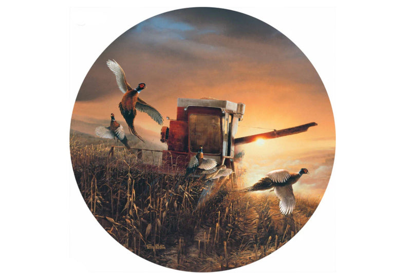 Artwork by Terry Redlin titled "Evening Surprise".