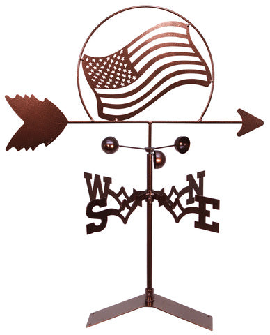 American Flag Design Weathervane