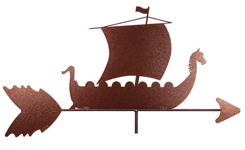 Viking Ship Nautical Design Weathervane