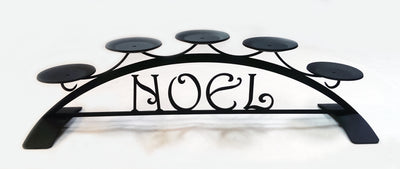 Noel Christmas - Table Top Pillar Candle Holder