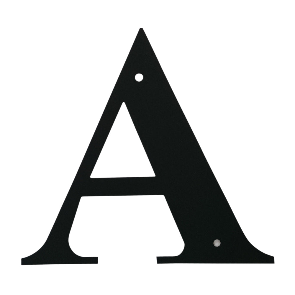 Wrought Iron Metal House Letter A – Inspired by the Outdoors / Webco ...