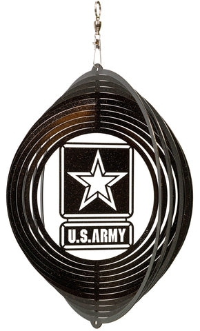 US Army Design Metal Wind Spinner
