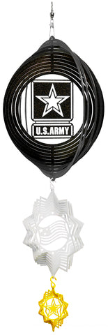 US Army Design Metal Wind Spinner