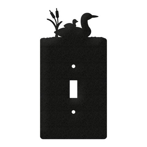 Loon Single Toggle Switch Plate Cover