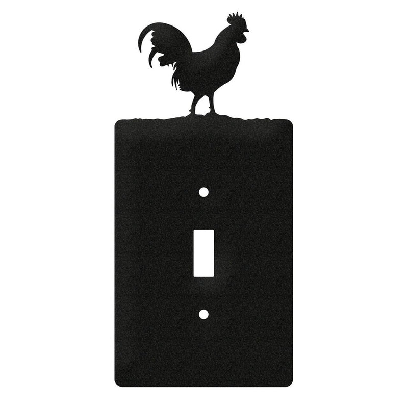 Rooster Single Toggle Switch Plate Cover