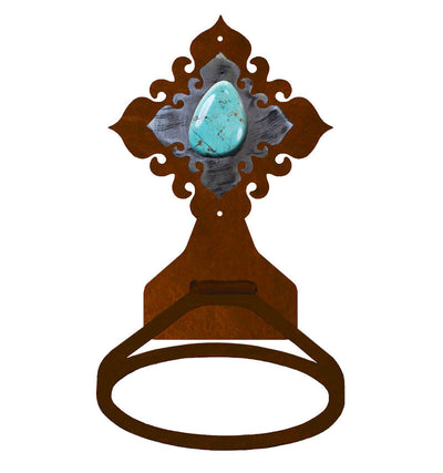 Turquoise Stone Towel Ring