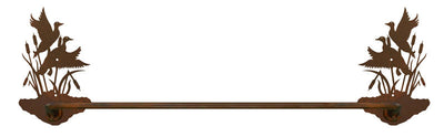 Duck with Cattails 27" Towel Bar