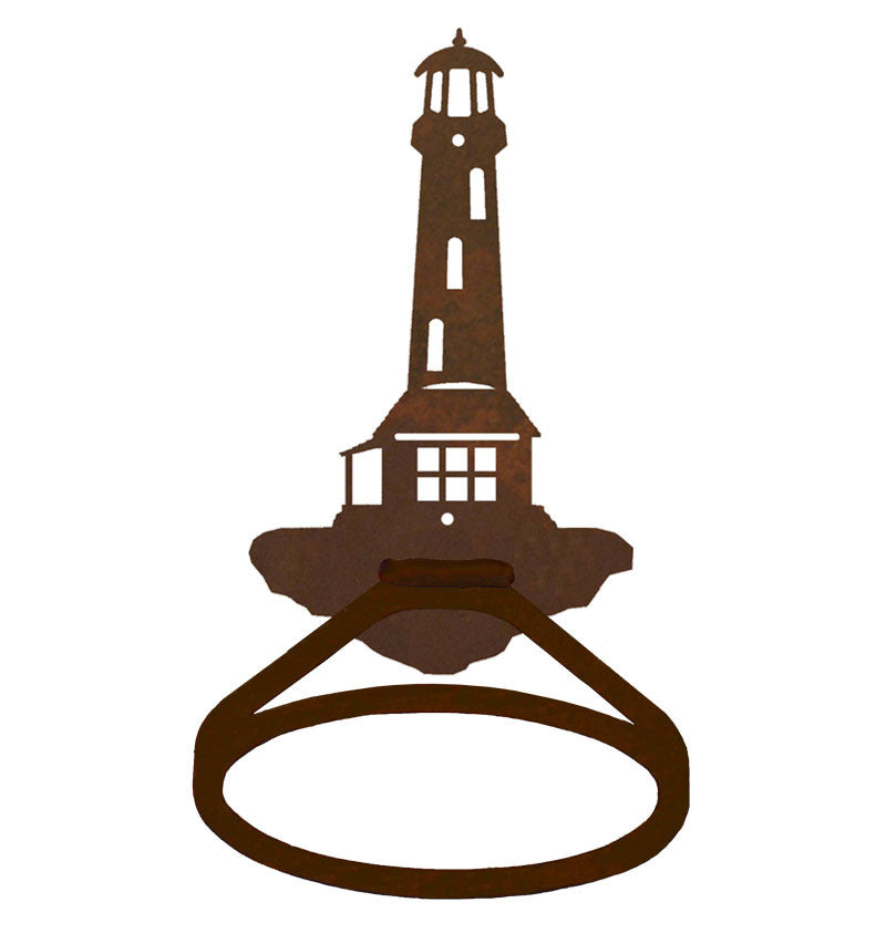 Lighthouse Design Towel Ring