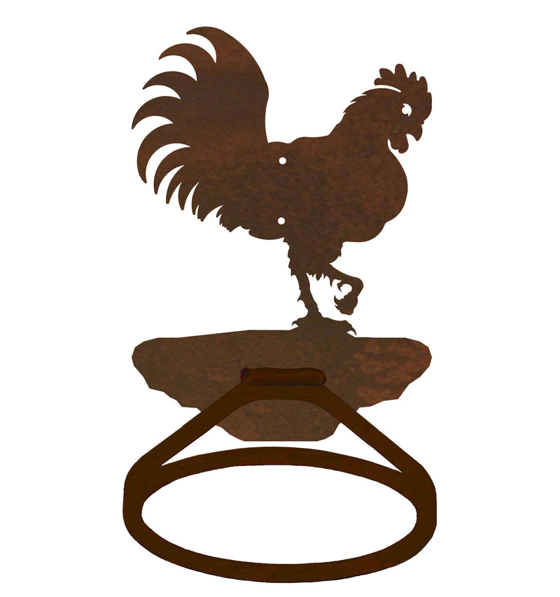 Rooster Towel Ring