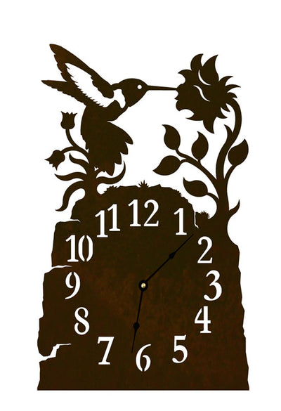 Hummingbird Table Clock