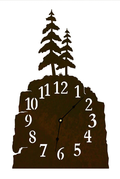 Pine Tree Table Clock