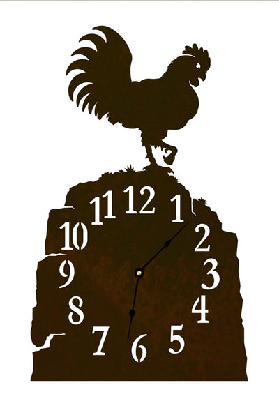 Rooster Table Clock