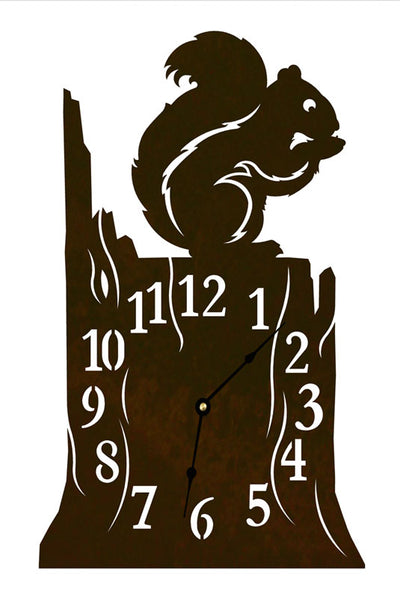 Squirrel Table Clock