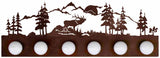 Bull Elk Design Bathroom Vanity Light