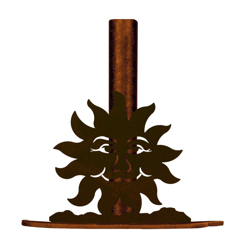 Village Wrought Iron PT-C-44 Paper Towel Holder - Pineapple Silhouette