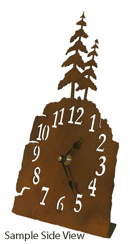 Trout Table Clock