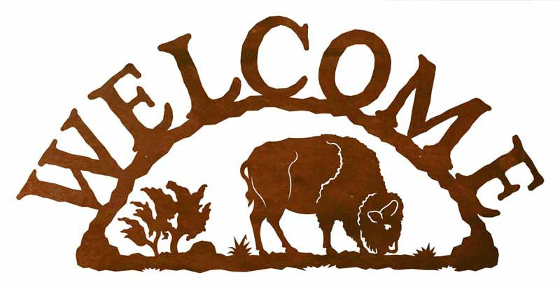 Buffalo Welcome Sign