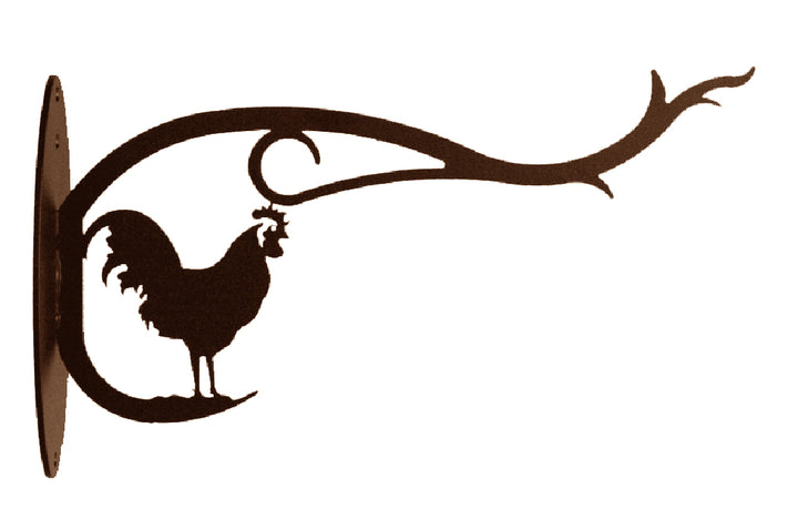 rooster plant hanger Rooster Design Metal Plant Hanger