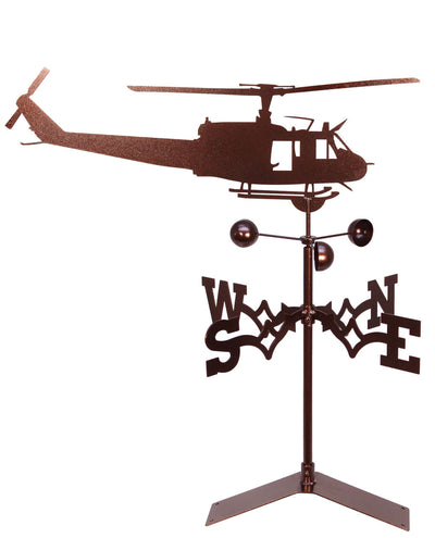 Huey Helicopter Design Weathervane